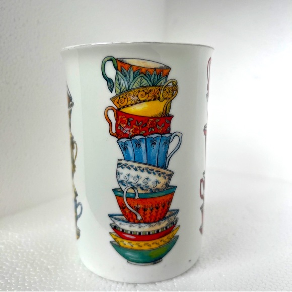 Ashdene Fine Bone China Cup Mug Tea Coffe Pattern Renet Harris 2011 - Picture 7 of 12